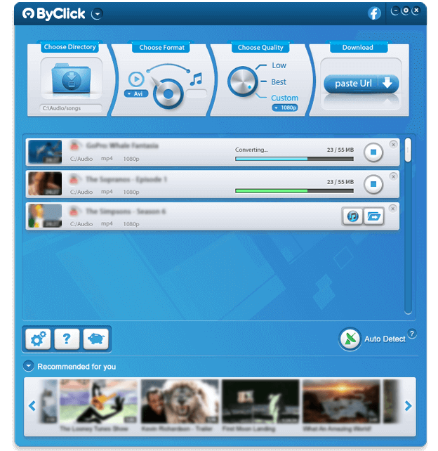 YouTube by Click sscreenshot